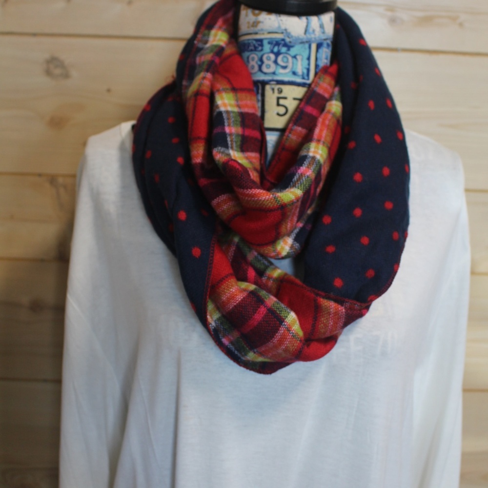 Double Sided Infinity Scarf - Picture 3 of 3